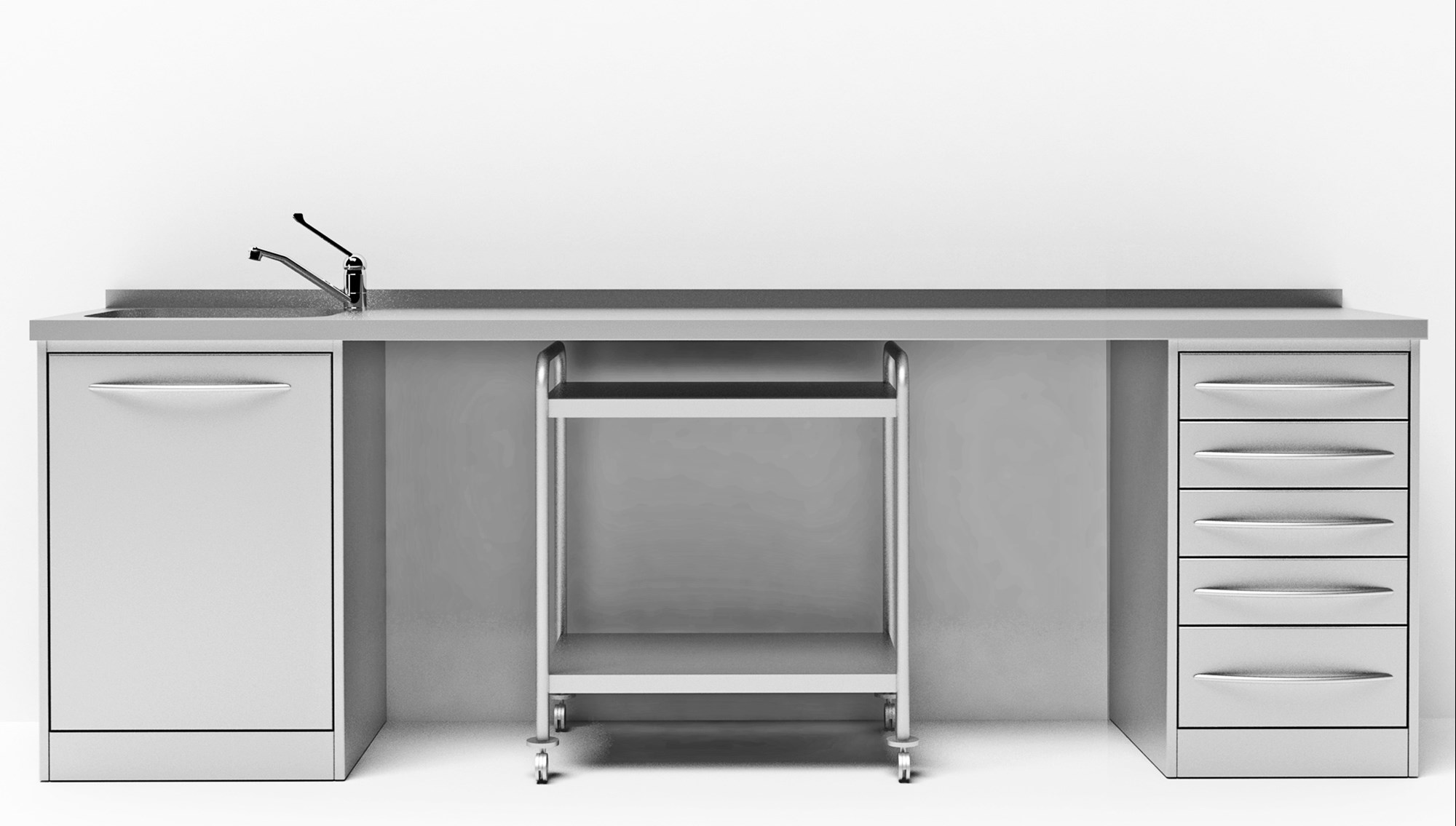 Mobili per studio dentistico area clinica e chirurgica - Iride International