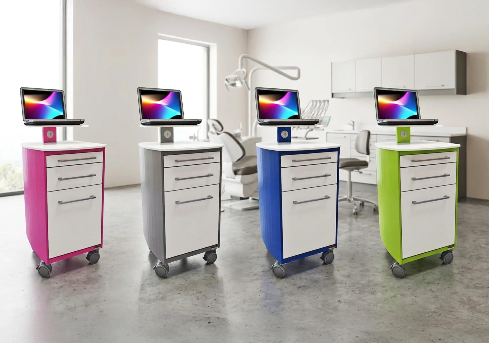 K-IOS: carrello per scanner intraorale