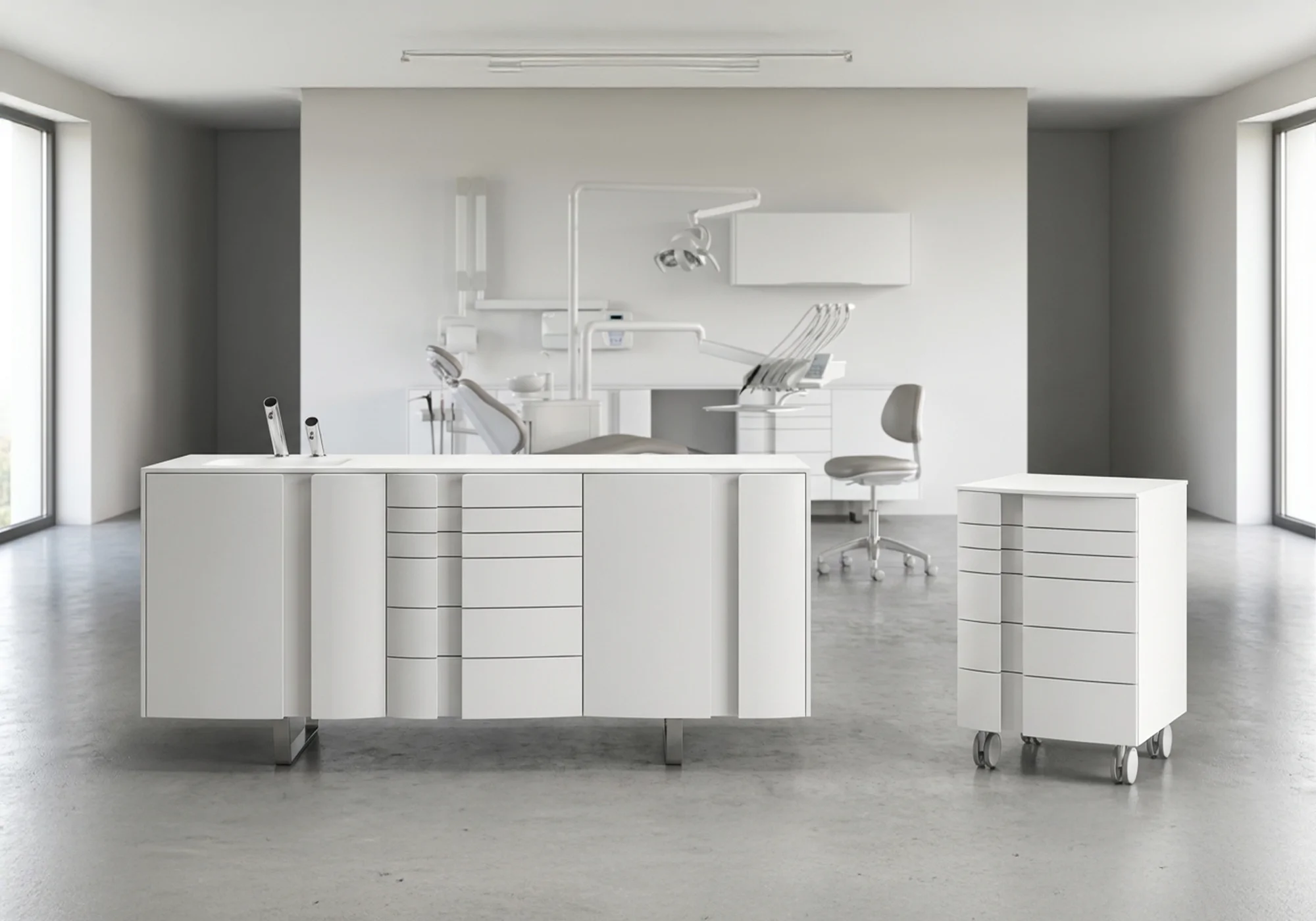 Mobili per dentisti serie: EX-L