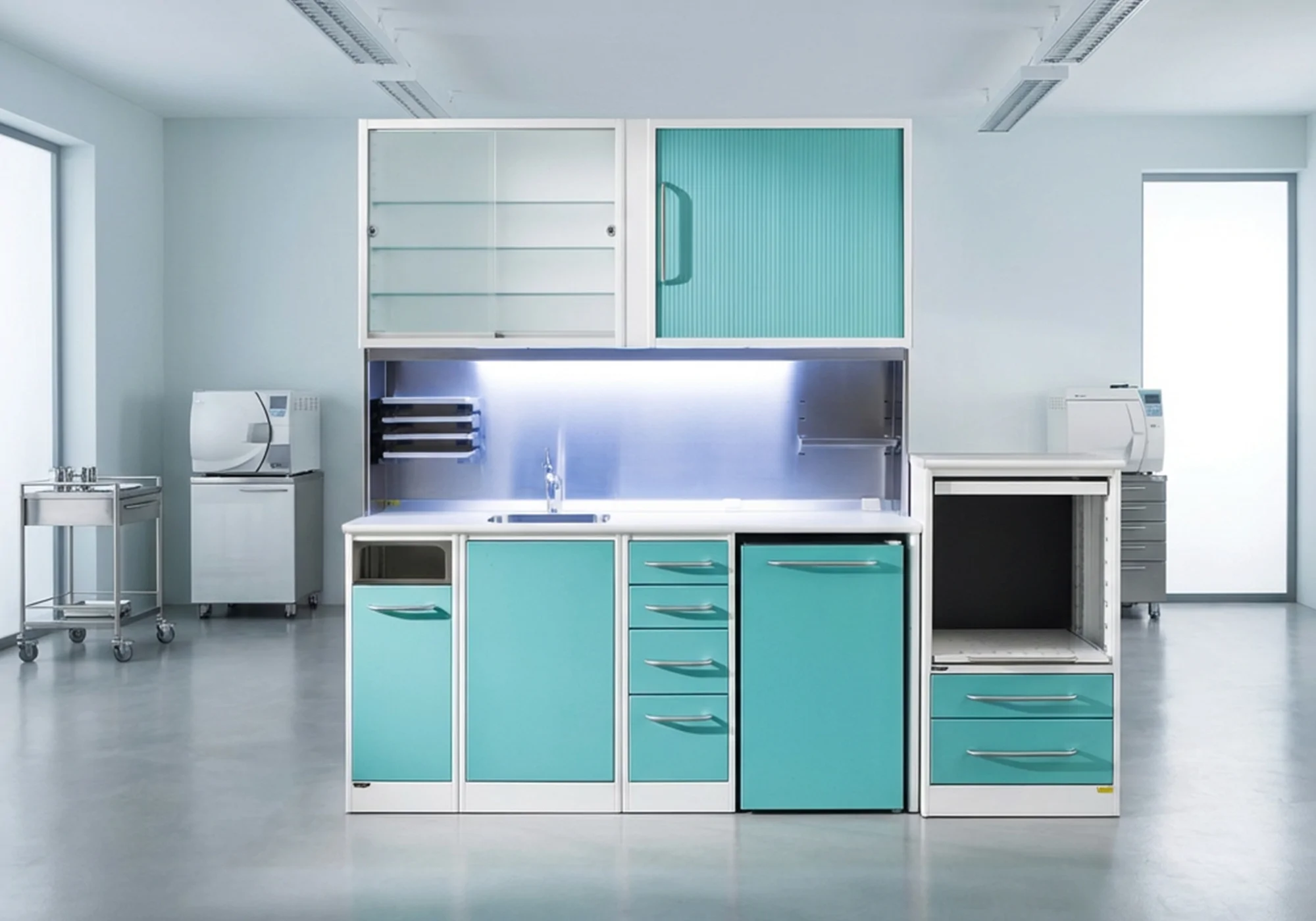 Sale di sterilizzazione studio dentistico