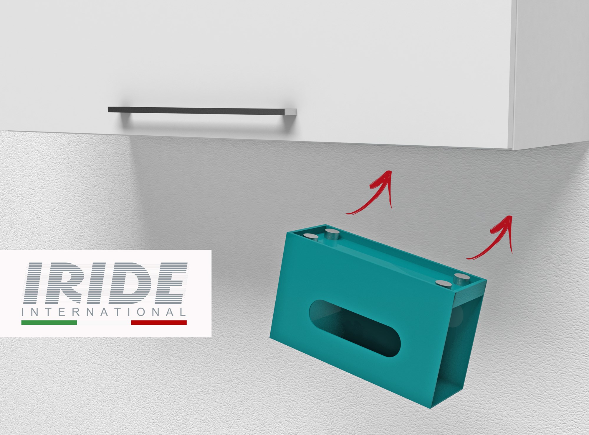 CLICK CLACK, HANDSCHUHHALTER MIT Iride International, Azzano