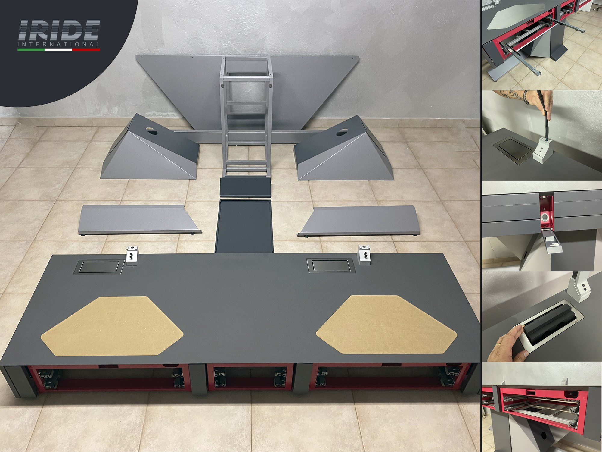 DENTAL LABORATORY BENCH ASSEMBLY