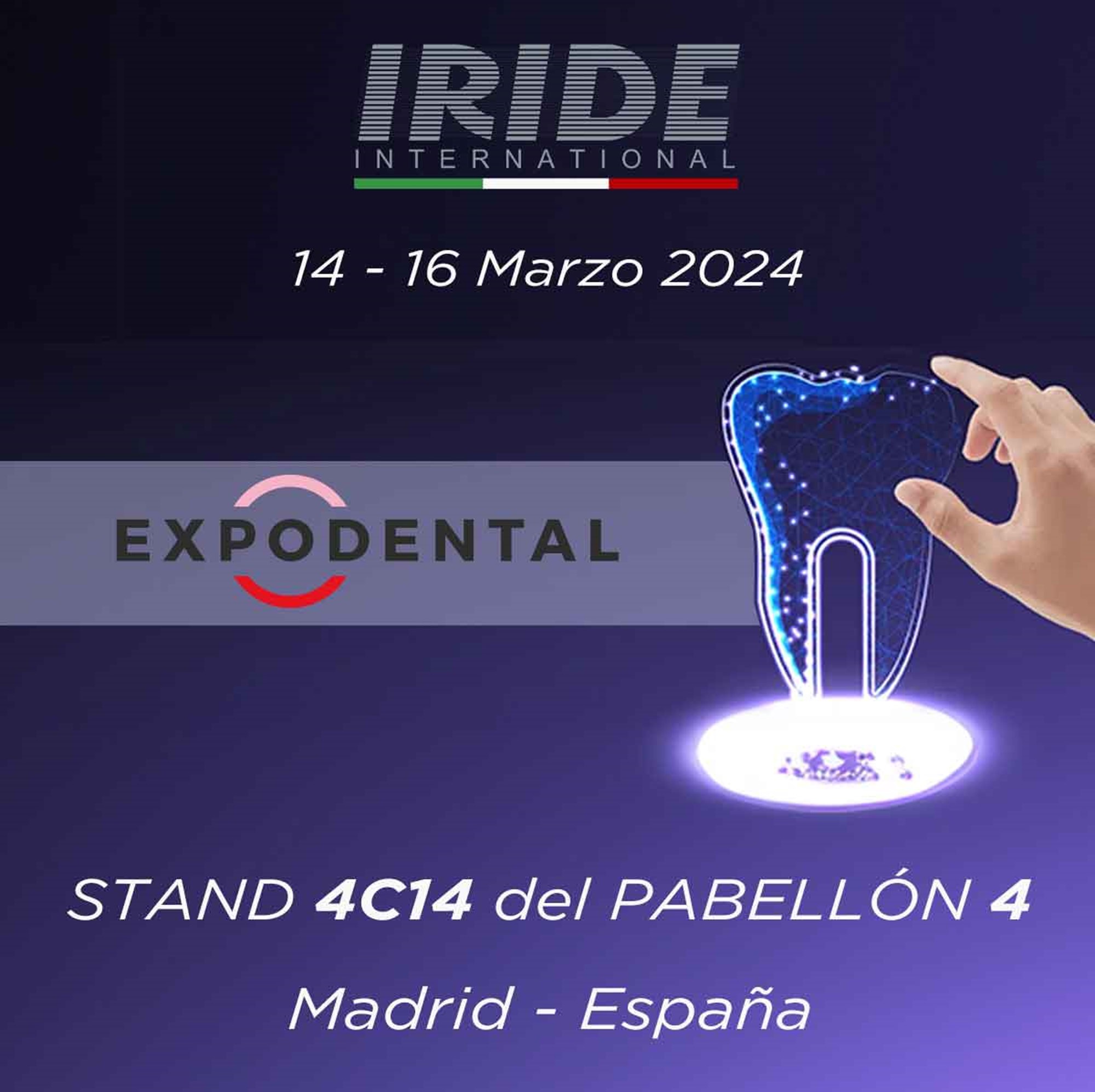 VEMOS VOCÊ NA FEIRA EXPODENTAL DE MADRID