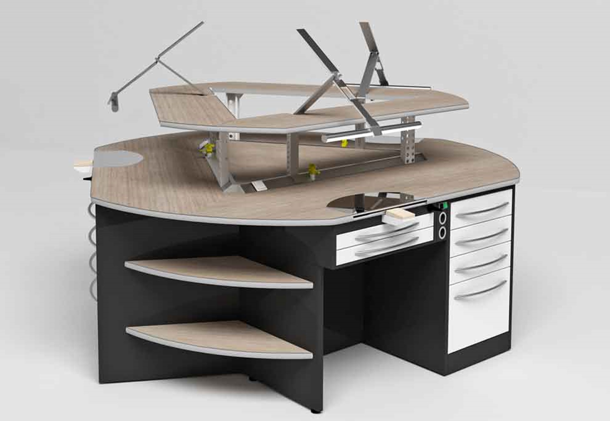 Dental technician bench