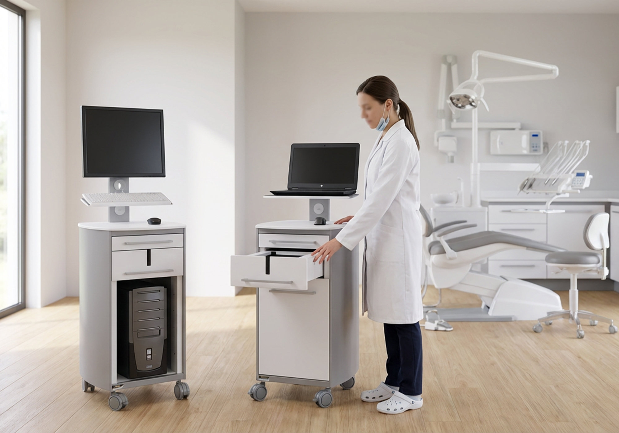 K-IOS: il nuovo carrello per lo SCANNER INTRAORALE (versione PC)