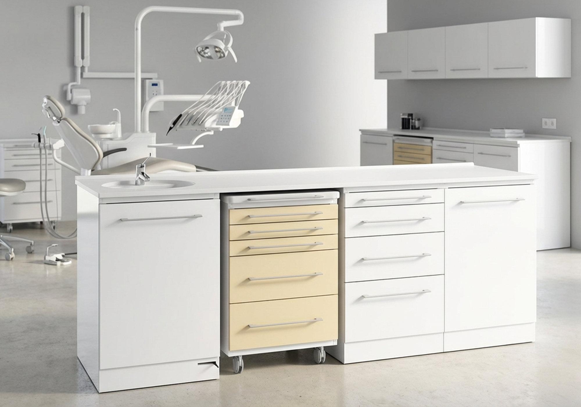 Mobile per lo studio dentistico modello PEPE A