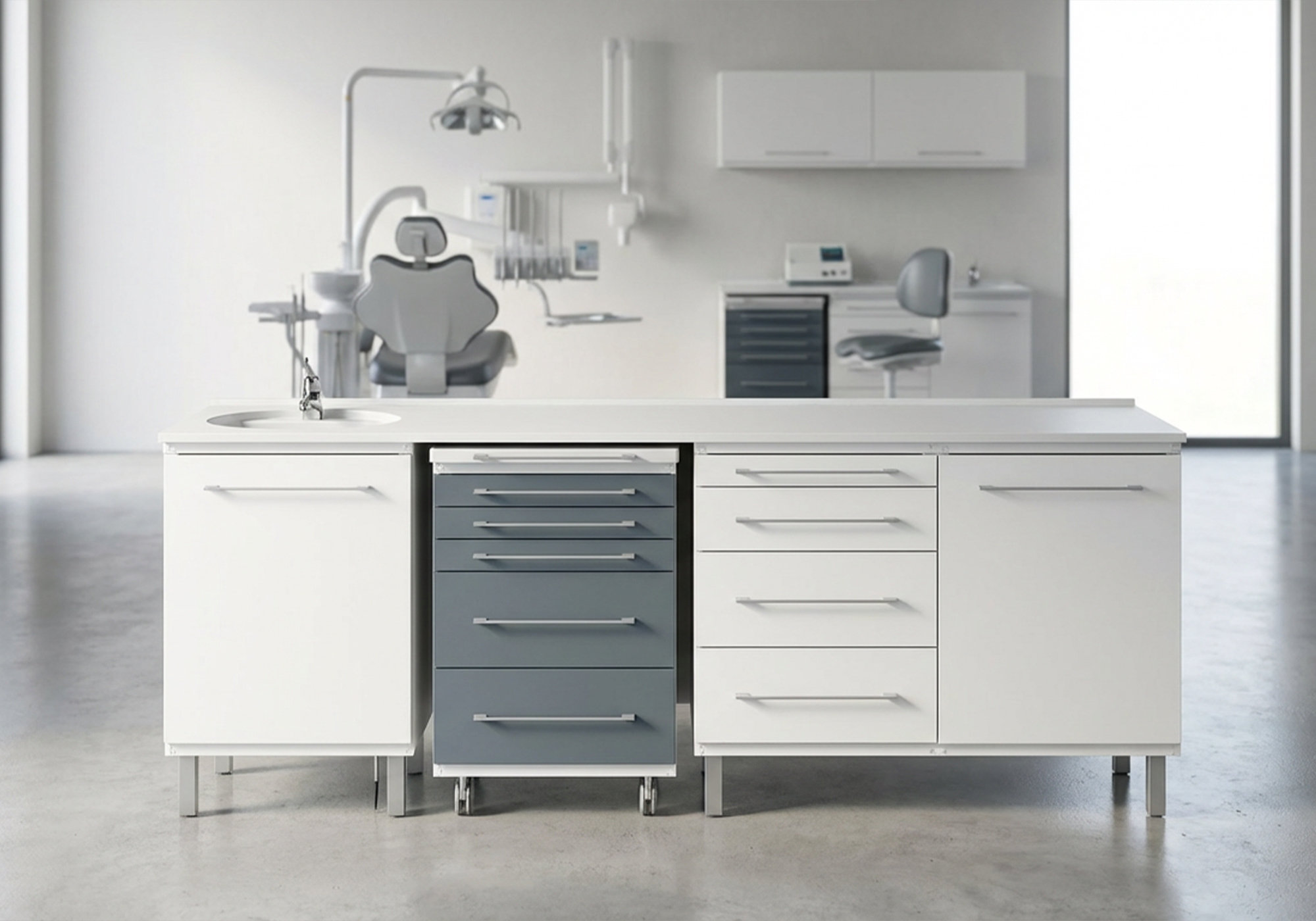 Mobile per lo studio dentistico modello PEPE B