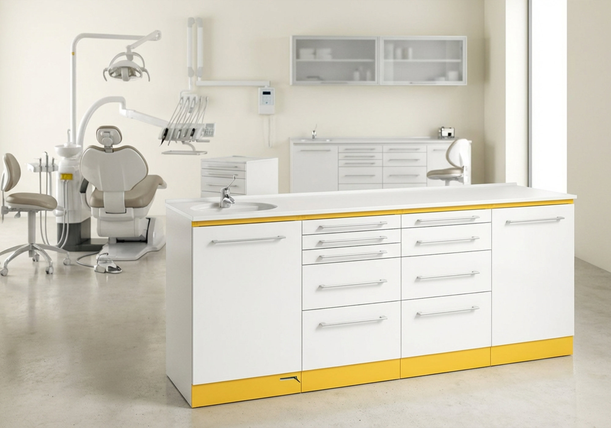 Mobile per lo studio dentistico modello PEPE C