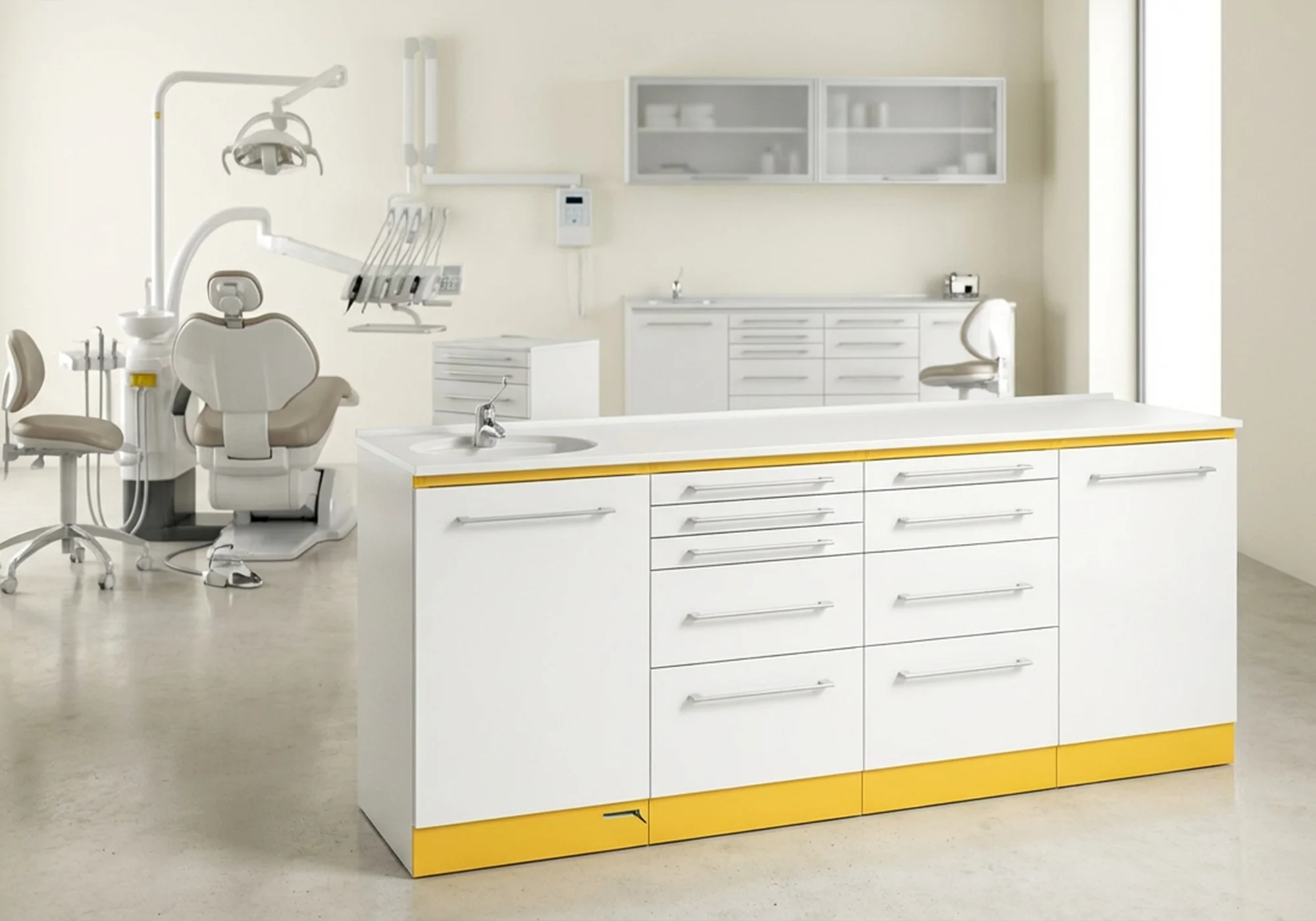 Mobile per lo studio dentistico modello PEPE C
