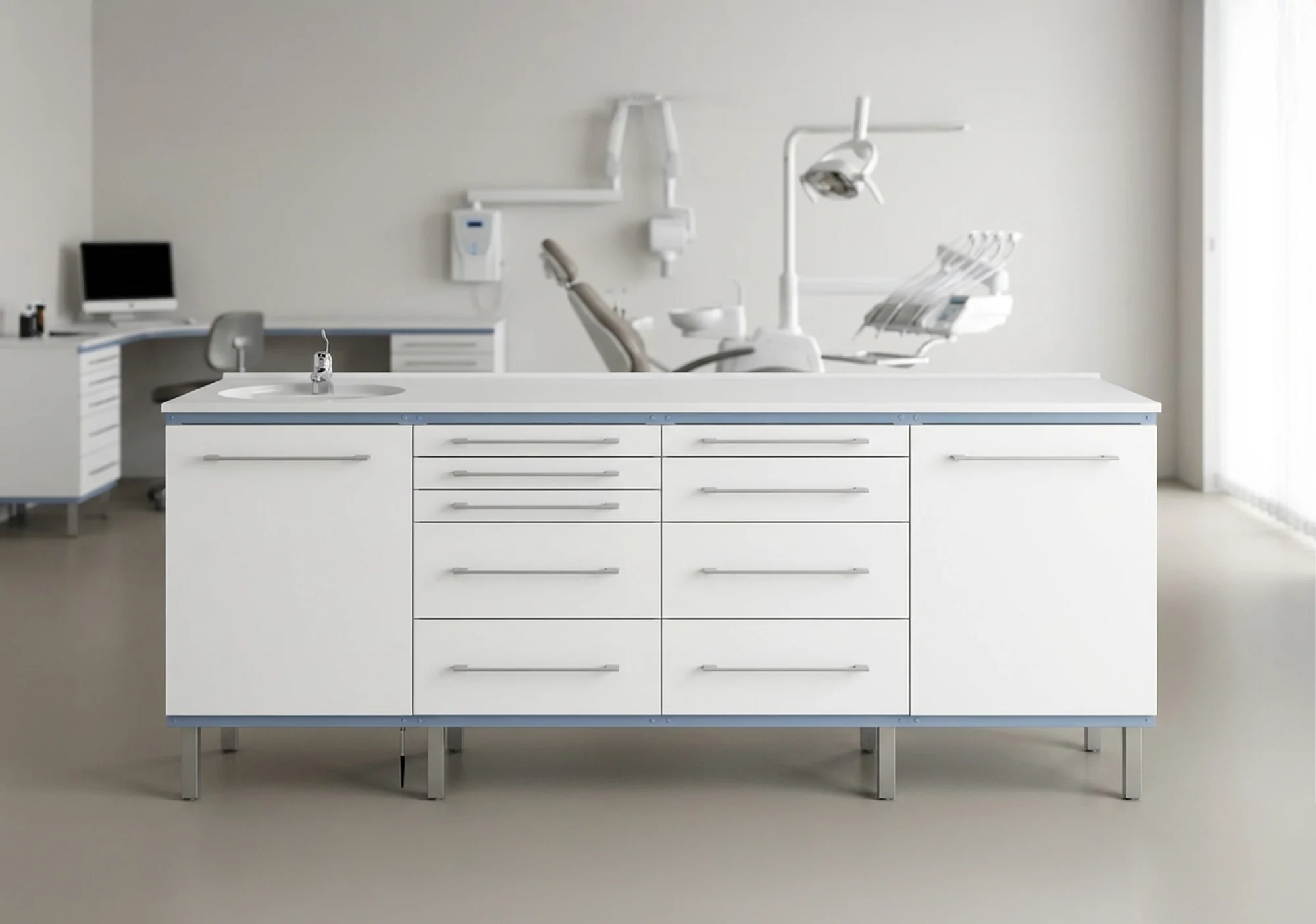 Mobile per lo studio dentistico modello PEPE D