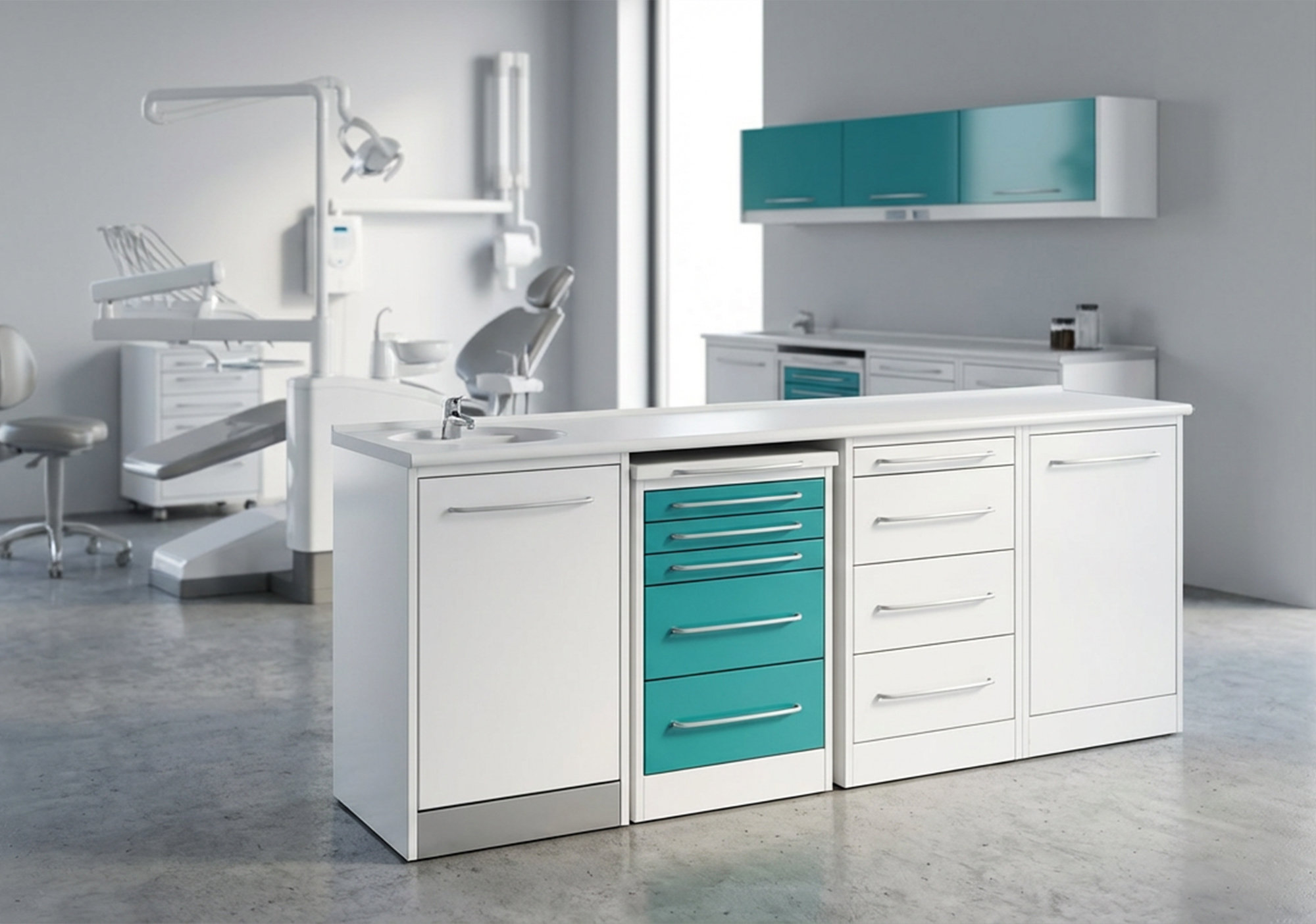 Mobile per lo studio dentistico modello SALE A