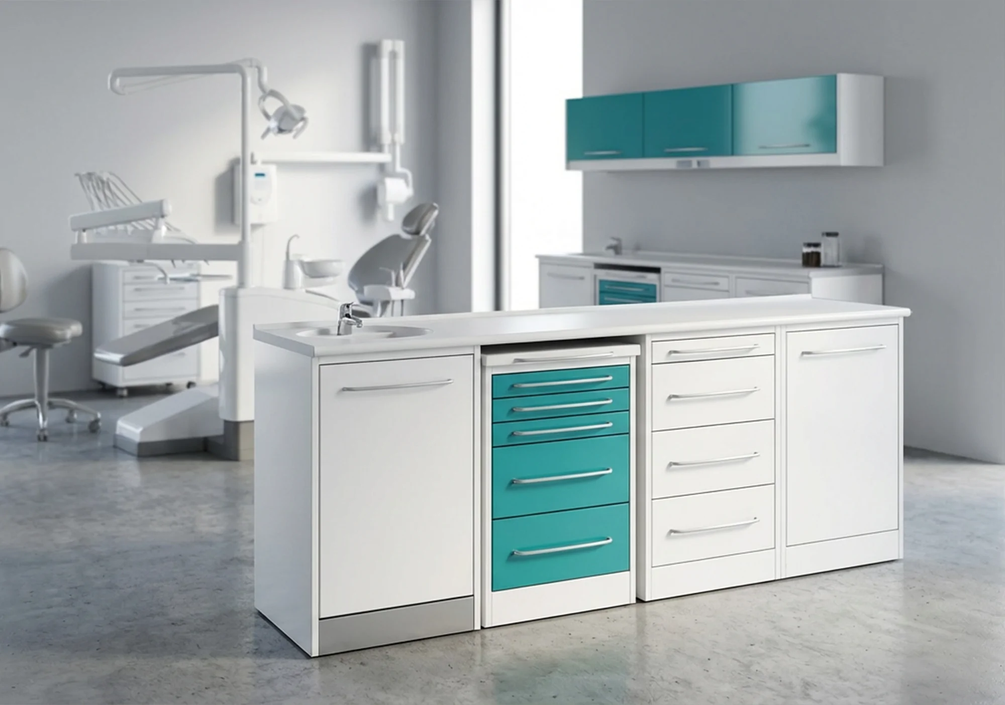 Mobile per lo studio dentistico modello SALE A
