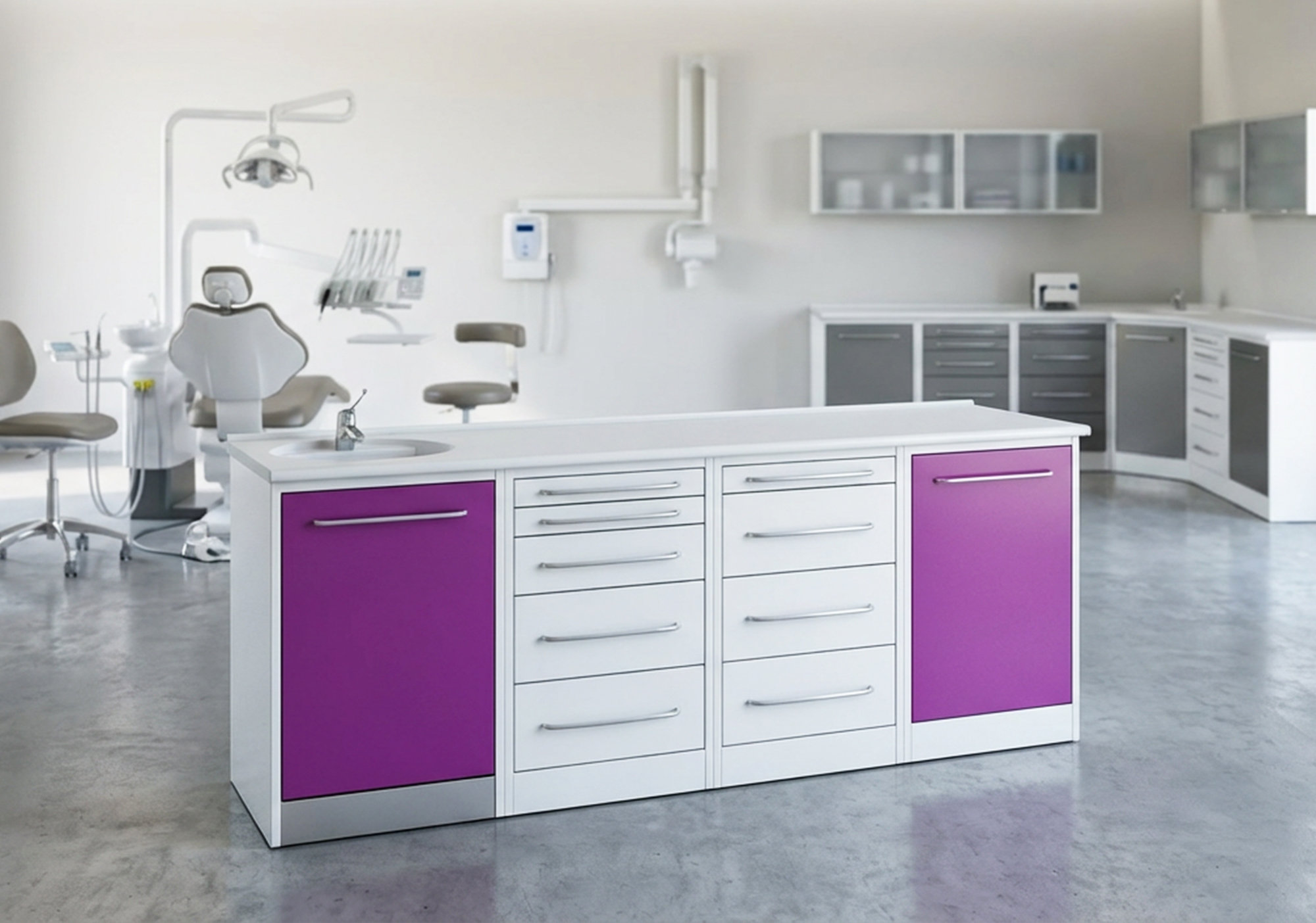 Mobile per lo studio dentistico modello SALE C