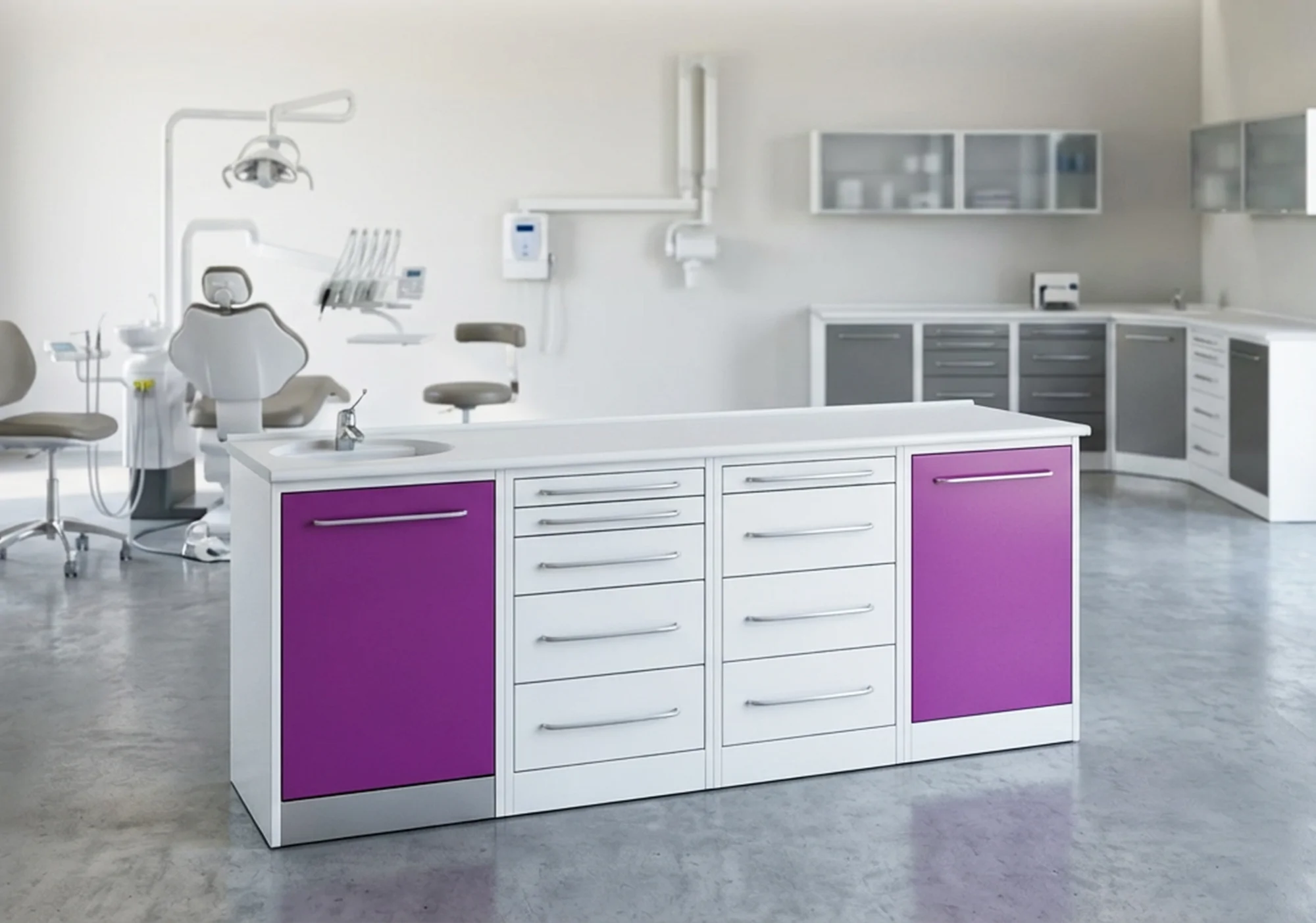 Mobile per lo studio dentistico modello SALE C