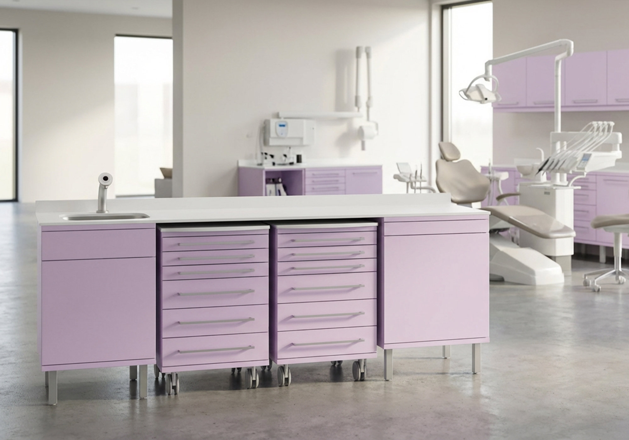 Mobili studio dentistico modello ANTHEA