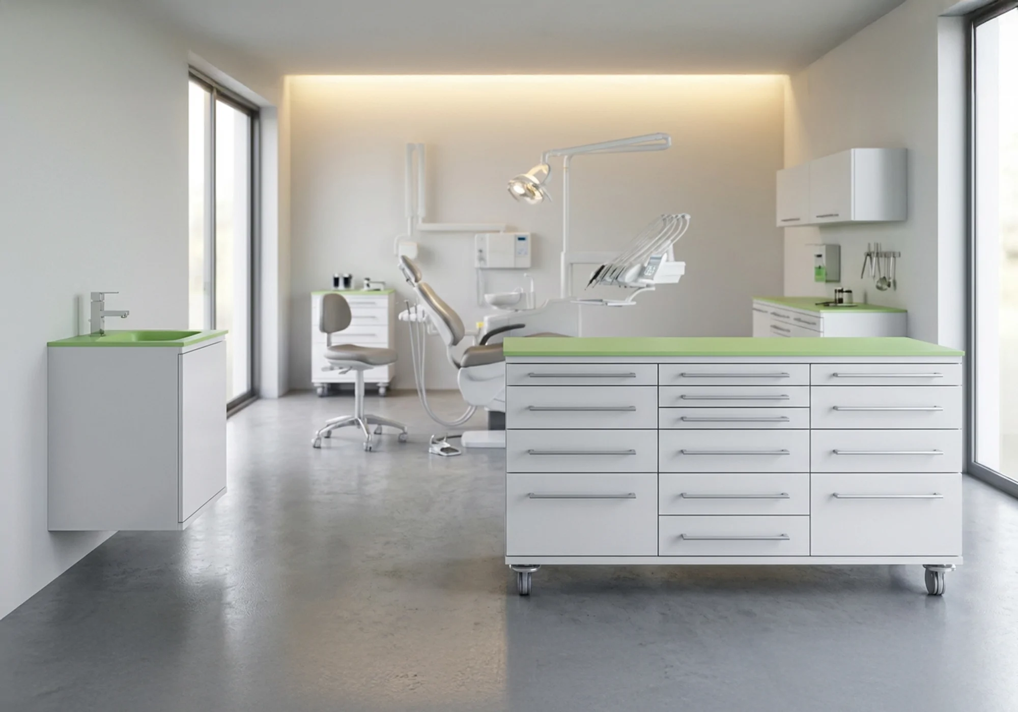 Mobili studio dentistico modello ARYA