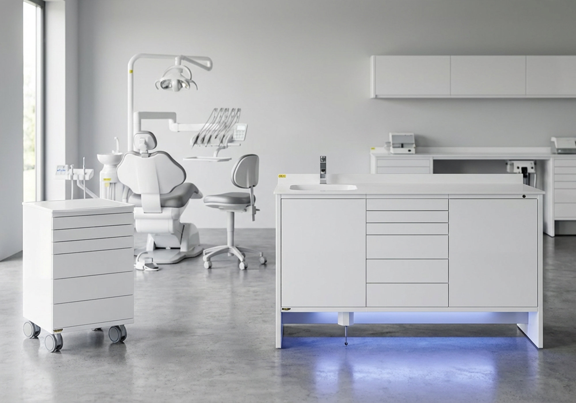 Mobili studio dentistico modello BRIDG.ET