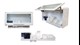 Showcases equipped for disposable material